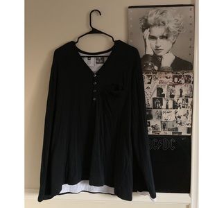 Retro Punk Style Long Sleeve
